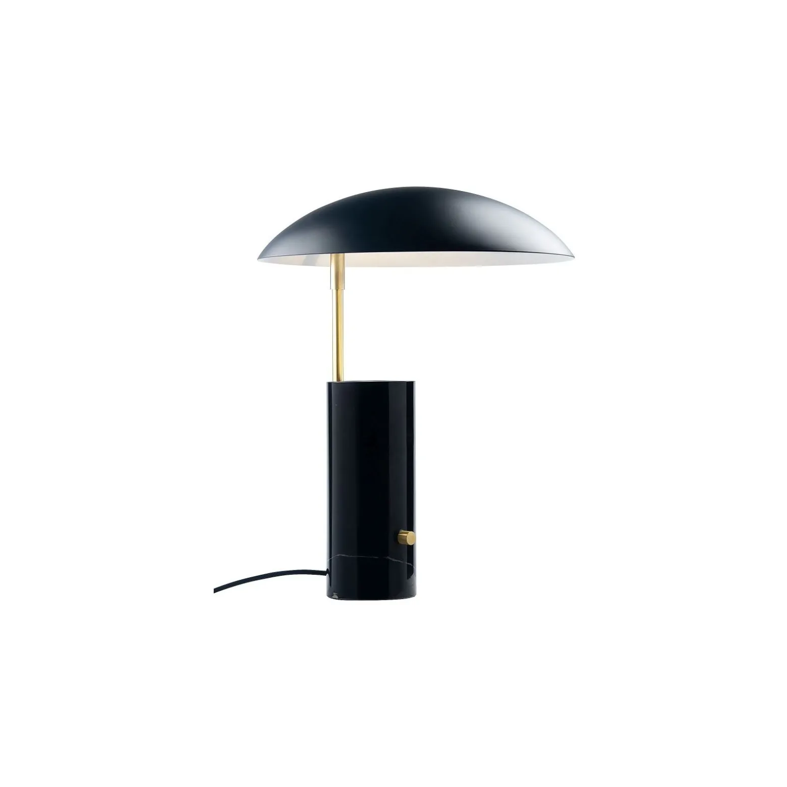 DFTP by Nordlux Bordslampa Mademoiselles Marmor och Metall Svart | Passande för 1x GU10