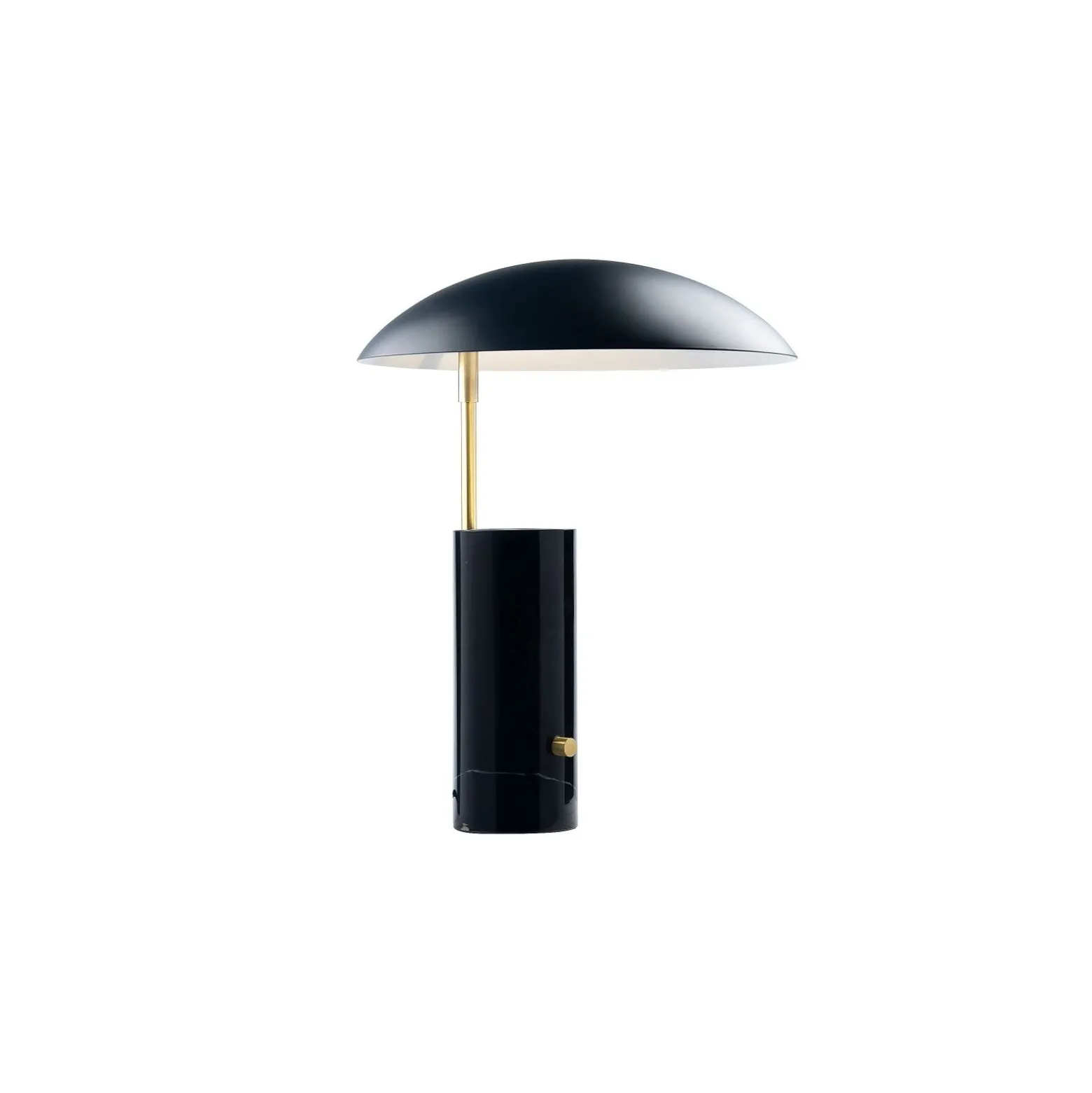 DFTP by Nordlux Bordslampa Mademoiselles Marmor och Metall Svart | Passande för 1x GU10