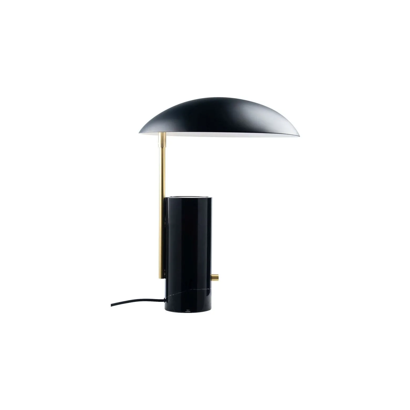 DFTP by Nordlux Bordslampa Mademoiselles Marmor och Metall Svart | Passande för 1x GU10