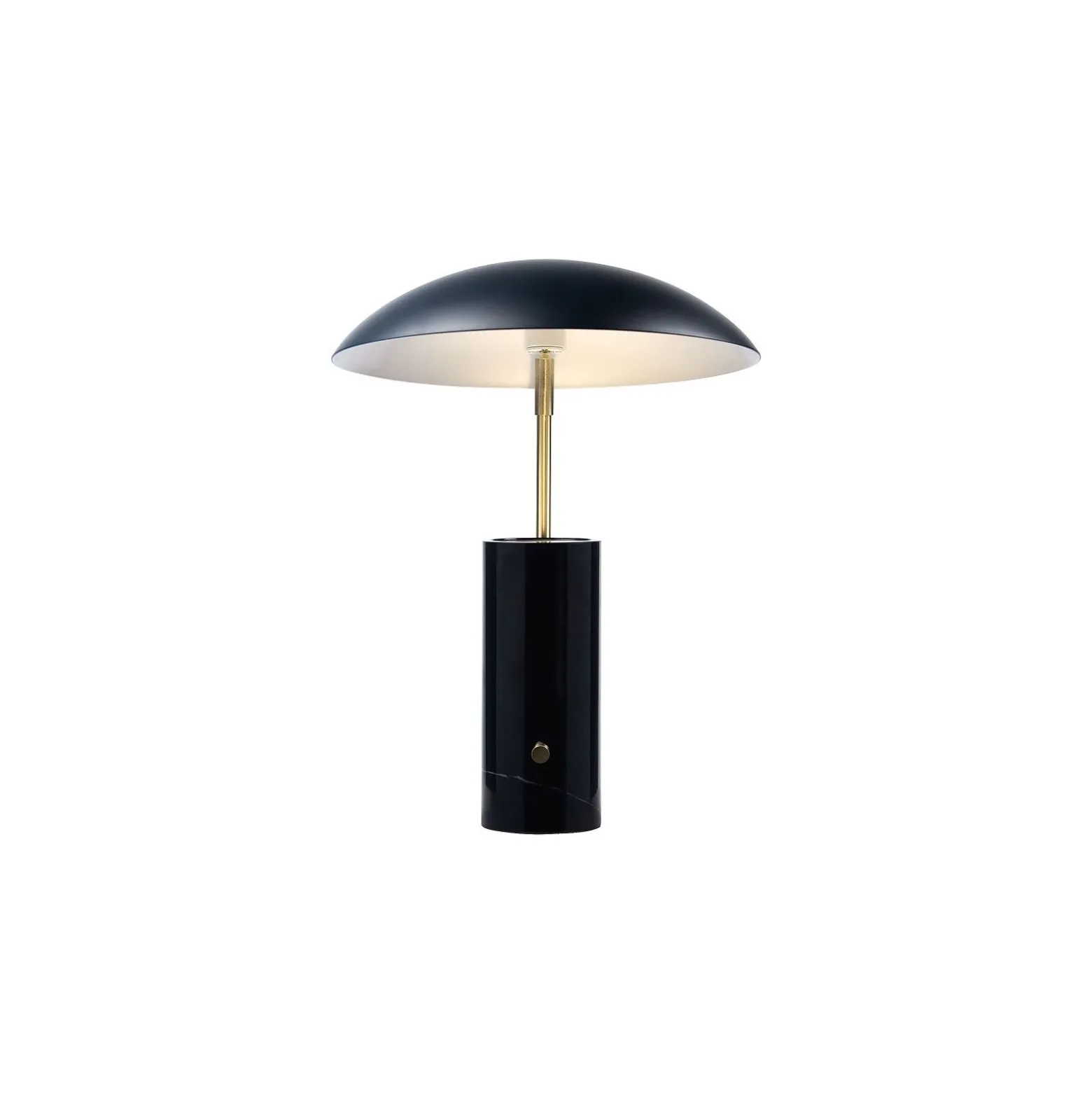 DFTP by Nordlux Bordslampa Mademoiselles Marmor och Metall Svart | Passande för 1x GU10