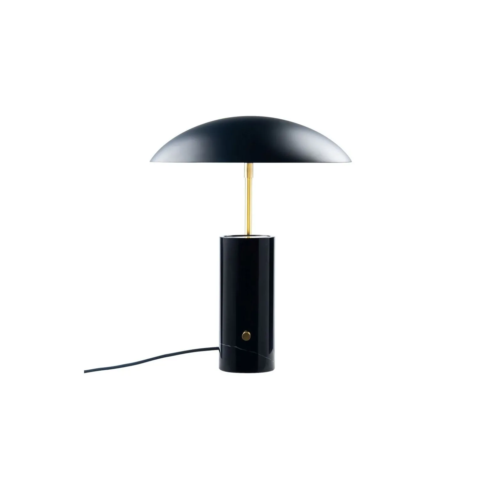 DFTP by Nordlux Bordslampa Mademoiselles Marmor och Metall Svart | Passande för 1x GU10