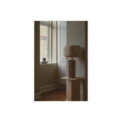 DFTP by Nordlux Bordslampa Takai Marmor och Textil Beige | Passande för 1x E27