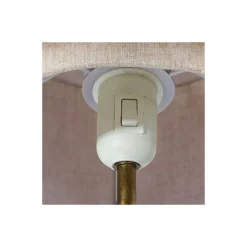 DFTP by Nordlux Bordslampa Takai Marmor och Textil Beige | Passande för 1x E27