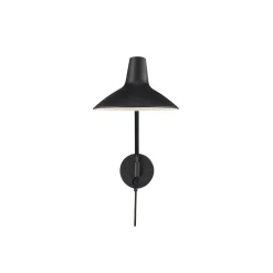 DFTP by Nordlux Darci Vägglampa Metall Svart | Passande för E14