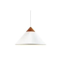 DFTP by Nordlux Kinto Pendellampa Metall och Trä Vit | 420mm - Passande för E27