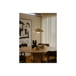 DFTP by Nordlux Latif Pendellampa Metall och Glas Beige | 400mm - Passande för E14