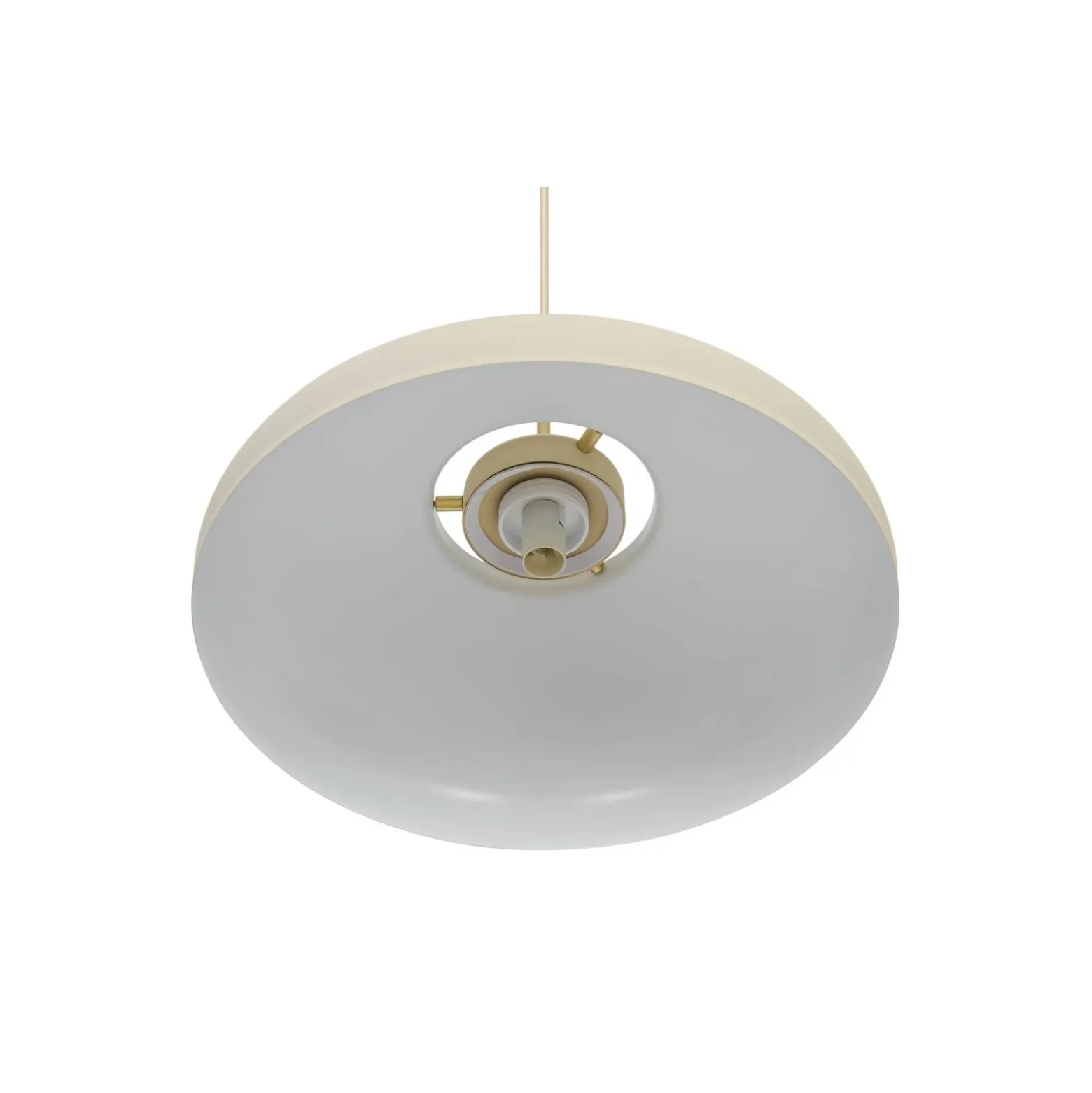 DFTP by Nordlux Latif Pendellampa Metall och Glas Beige | 400mm - Passande för E14