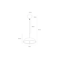 DFTP by Nordlux LED Pendellampa Versale Metall Svart | Passande för E27