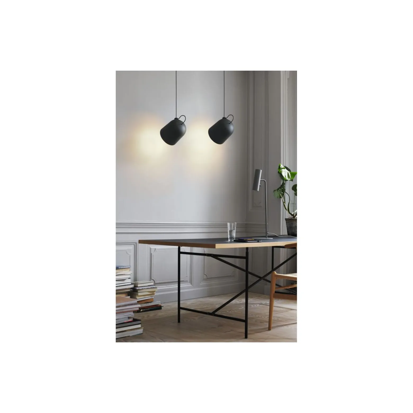 DFTP by Nordlux LED Pendellampa Angle Metall Svart | Passande för E27