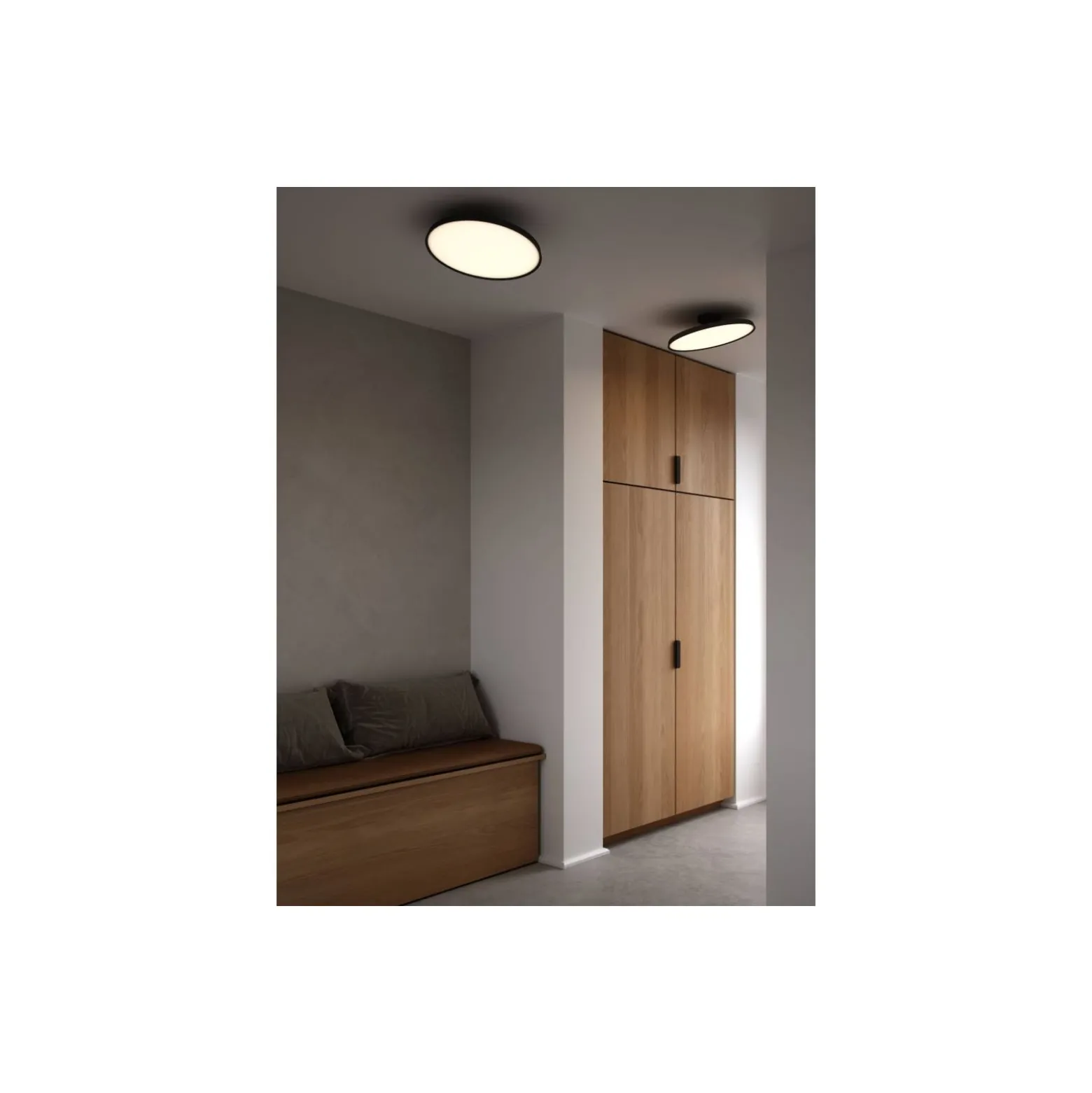 DFTP by Nordlux LED Pendellampa Kaito Metall Svart 24W 1840lm - 830 Varm Vit | Dimbar