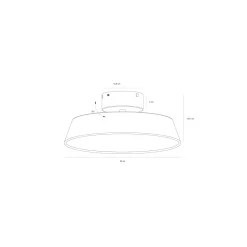 DFTP by Nordlux LED Pendellampa Kaito Metall Vit 10.5W 1100lm - 830 Varm Vit | Dimbar