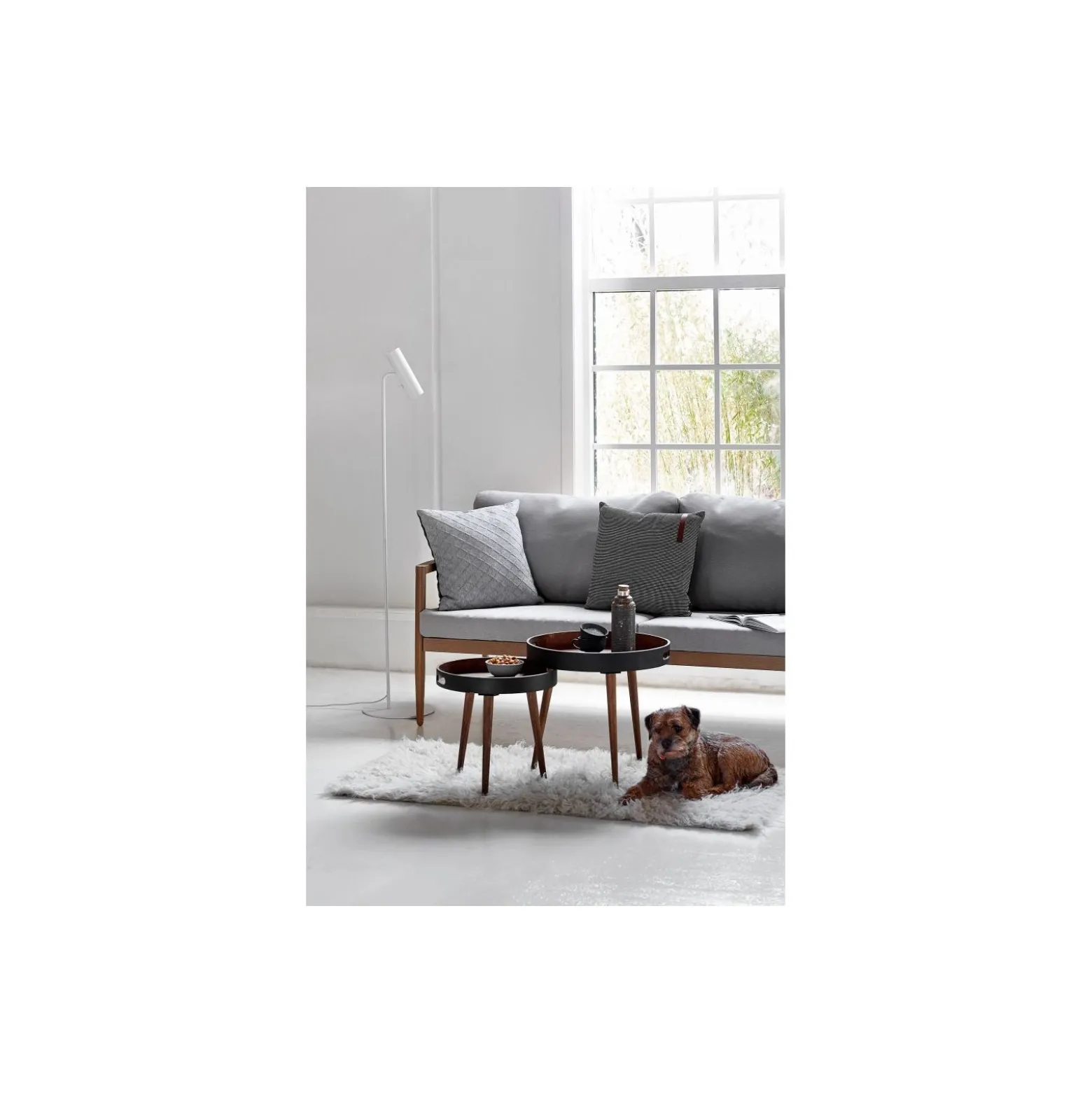 DFTP by Nordlux MIB 6 Golvlampa Metall Vit | Passande för GU10