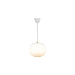 DFTP by Nordlux Navone 30 Pendellampa Glas och Metall Vit | Passande för E27