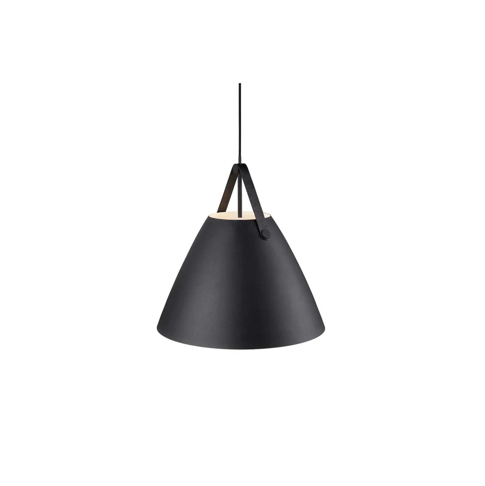 DFTP by Nordlux Pendellampa Strap 48 Svart - Metall | E27 Max 40W