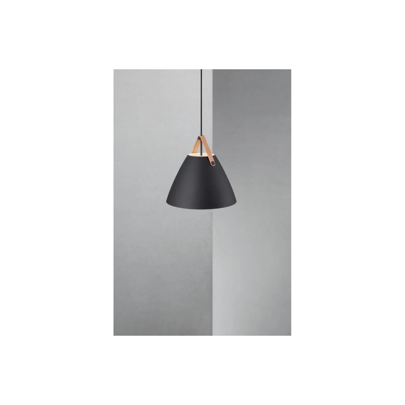 DFTP by Nordlux Pendellampa Strap 36 Svart - Metall | E27 Max 40W