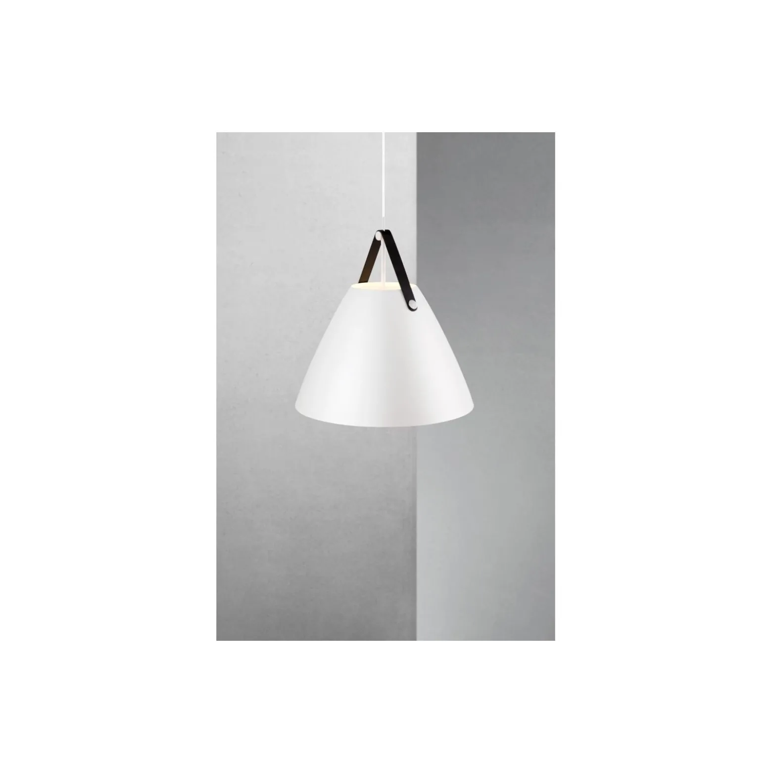 DFTP by Nordlux Pendellampa Strap 48 Vit - Metall | E27 Max 40W