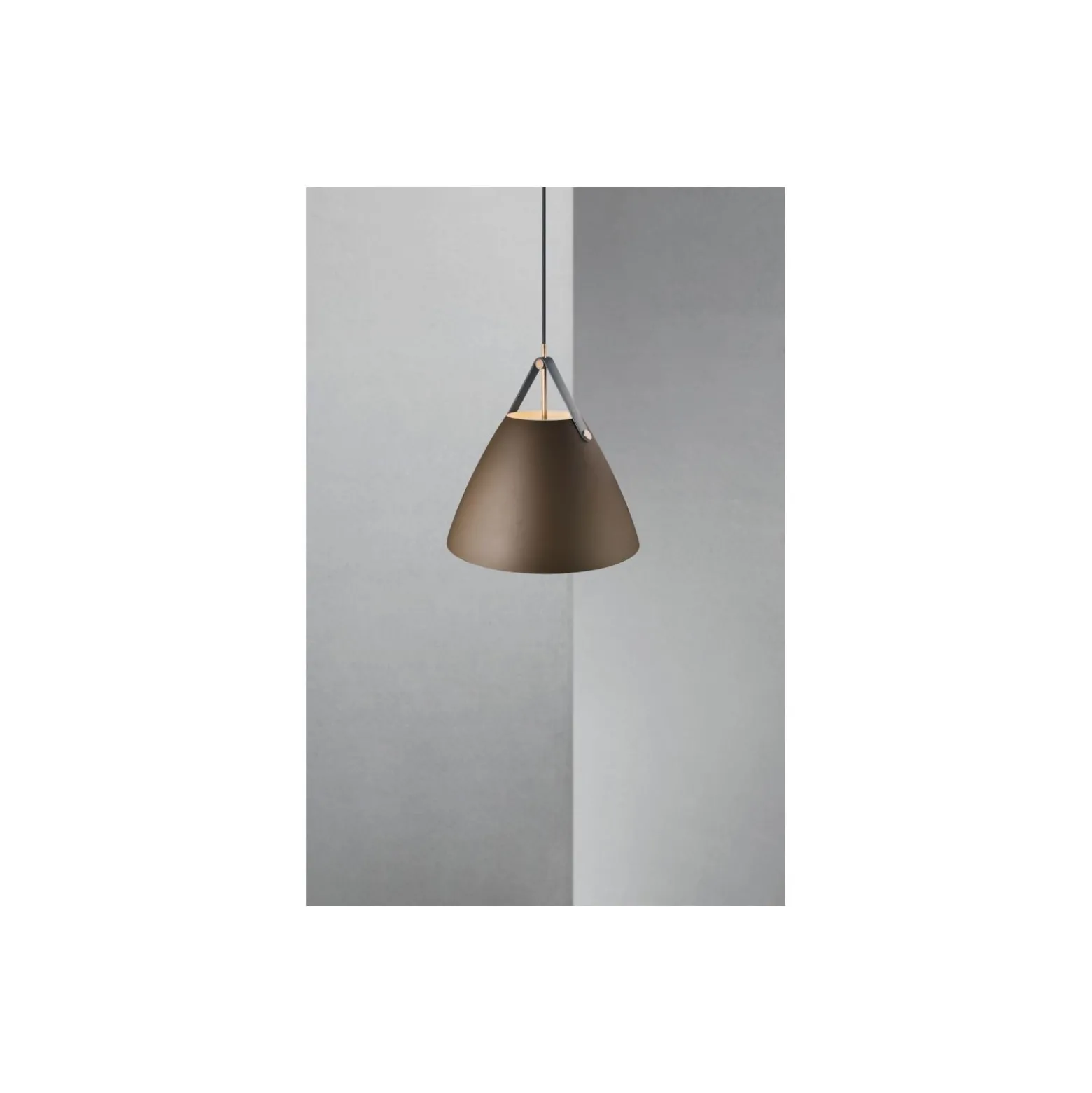 DFTP by Nordlux Pendellampa Strap 36 Beige - Metall | E27 Max 40W