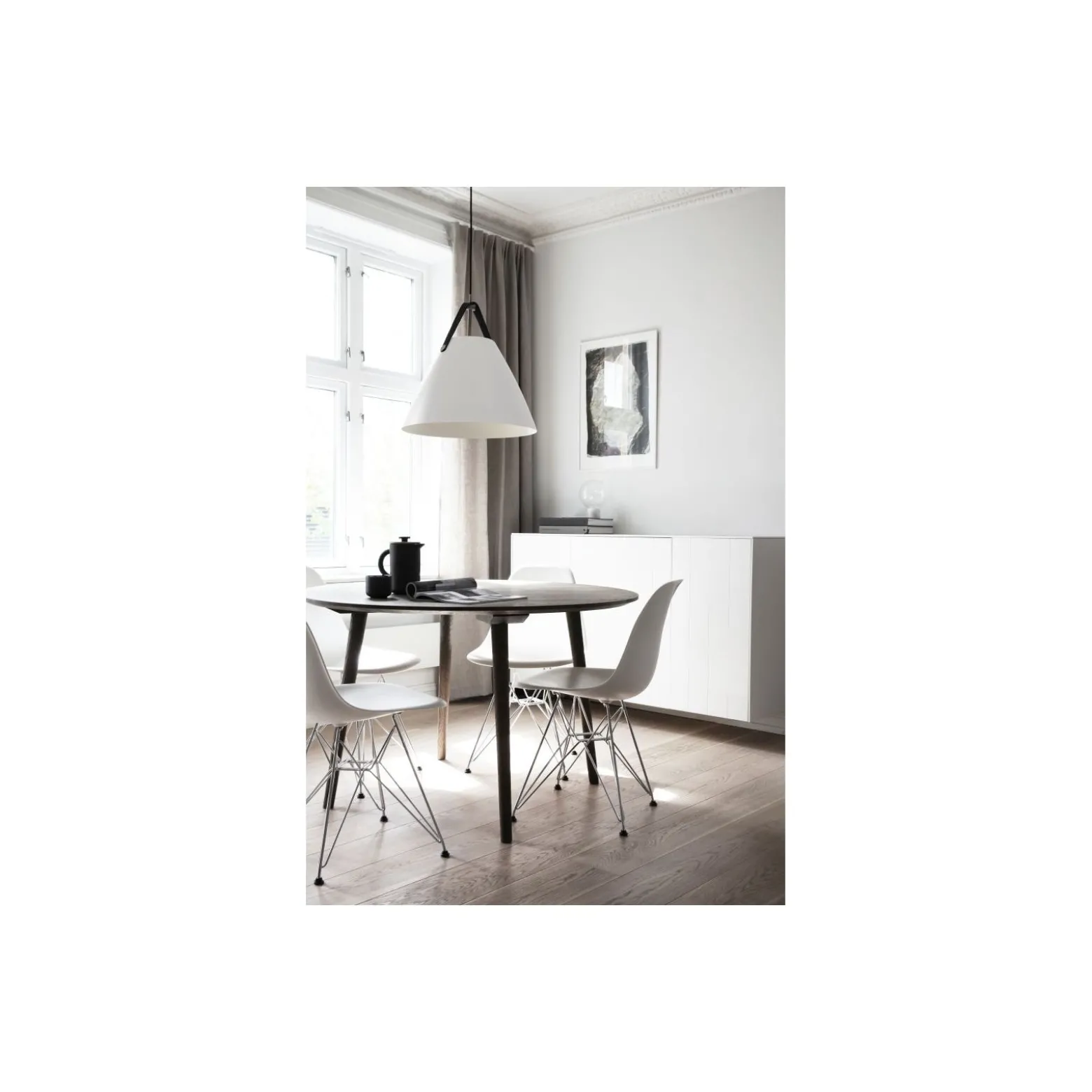 DFTP by Nordlux Pendellampa Strap 36 Vit - Metall | E27 Max 40W