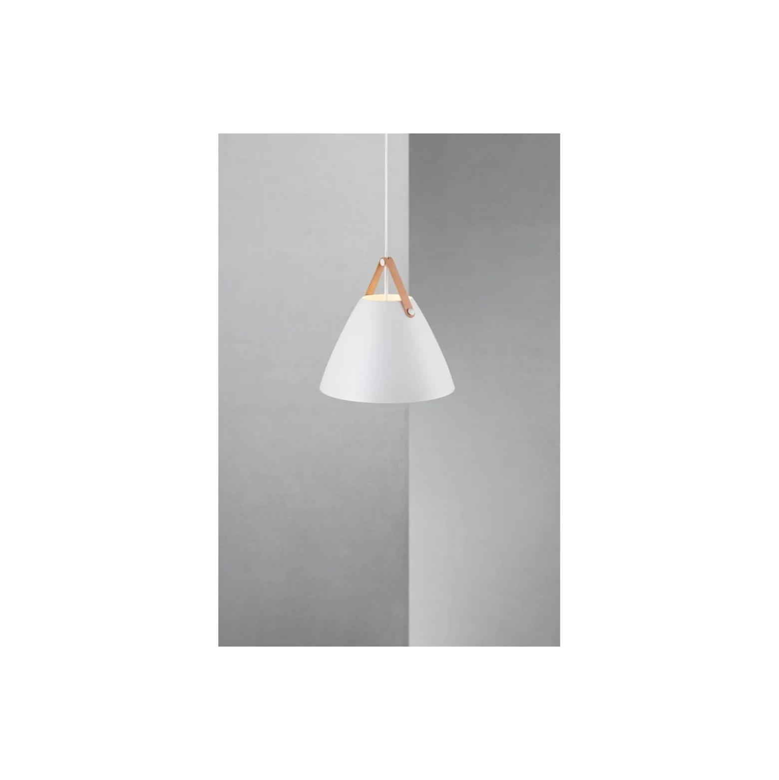 DFTP by Nordlux Pendellampa Strap 36 Vit - Metall | E27 Max 40W