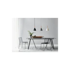DFTP by Nordlux Pure 20 Pendellampa Metall och Trä Grå | Passande för E27