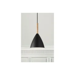 DFTP by Nordlux Pure 20 Pendellampa Metall och Trä Svart | Passande för E27