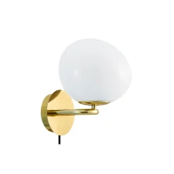 DFTP by Nordlux Shapes Vägglampa Metall och Glas Mässing | Passande för E14
