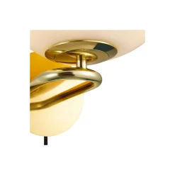 DFTP by Nordlux Shapes Vägglampa Metall och Glas Mässing | Passande för E14