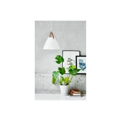 DFTP by Nordlux Strap 27 Pendellampa Glas och Metall Vit | Passande för E27