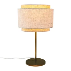 DFTP by Nordlux Takai Bordslampa Beige | Passande för E27