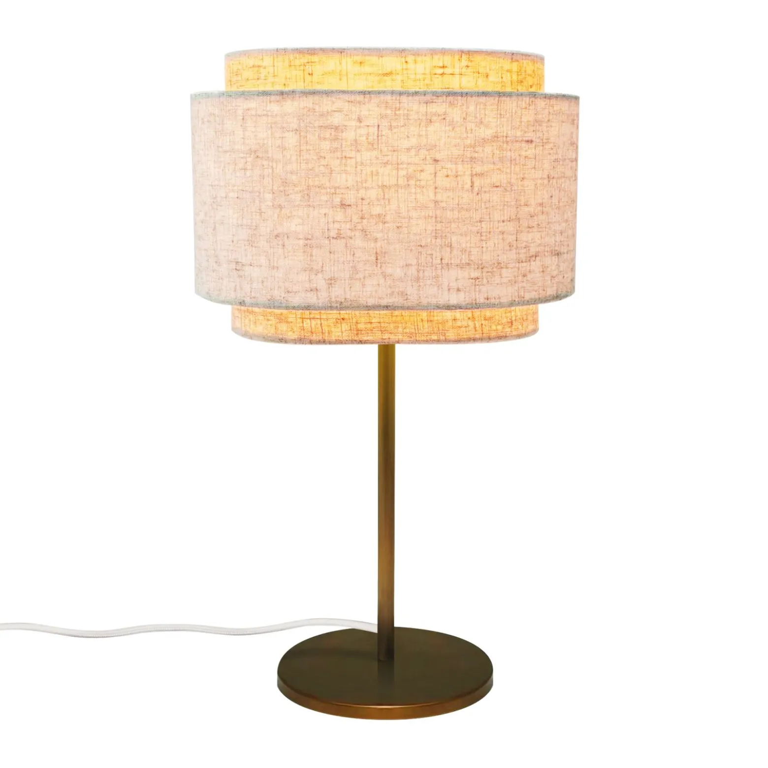 DFTP by Nordlux Takai Bordslampa Beige | Passande för E27
