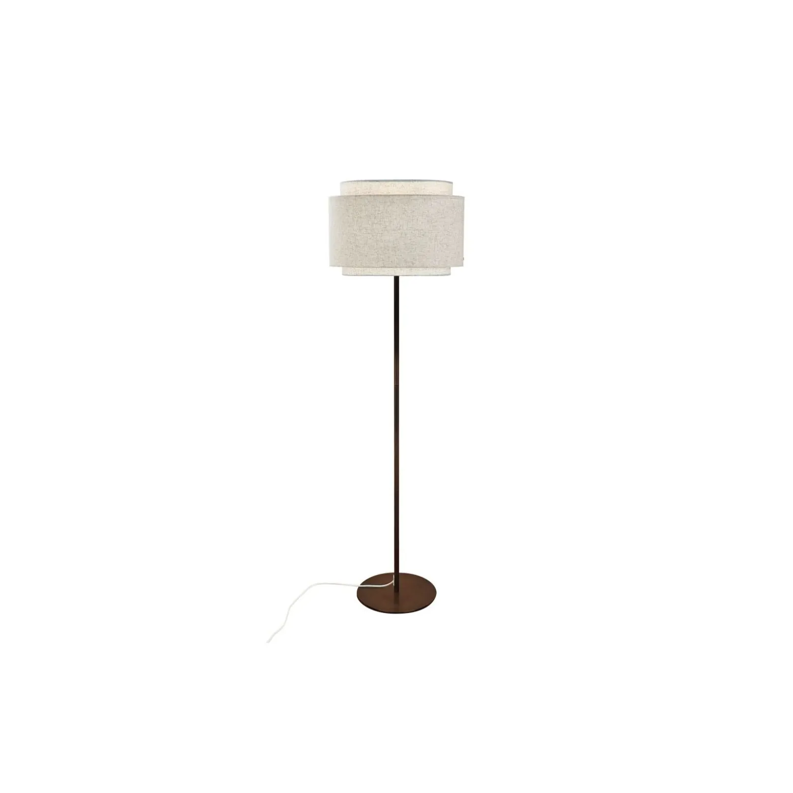 DFTP by Nordlux Takai Golvlampa Metall och Textil Beige | Passande för E27