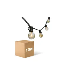 D'Lite Sparkl LED Ljusslinga 4W 250lm - 827 Extra Varm Vit | IP44 - 2x 5m (10m Totalt) - Anslutbar Upp till 25m