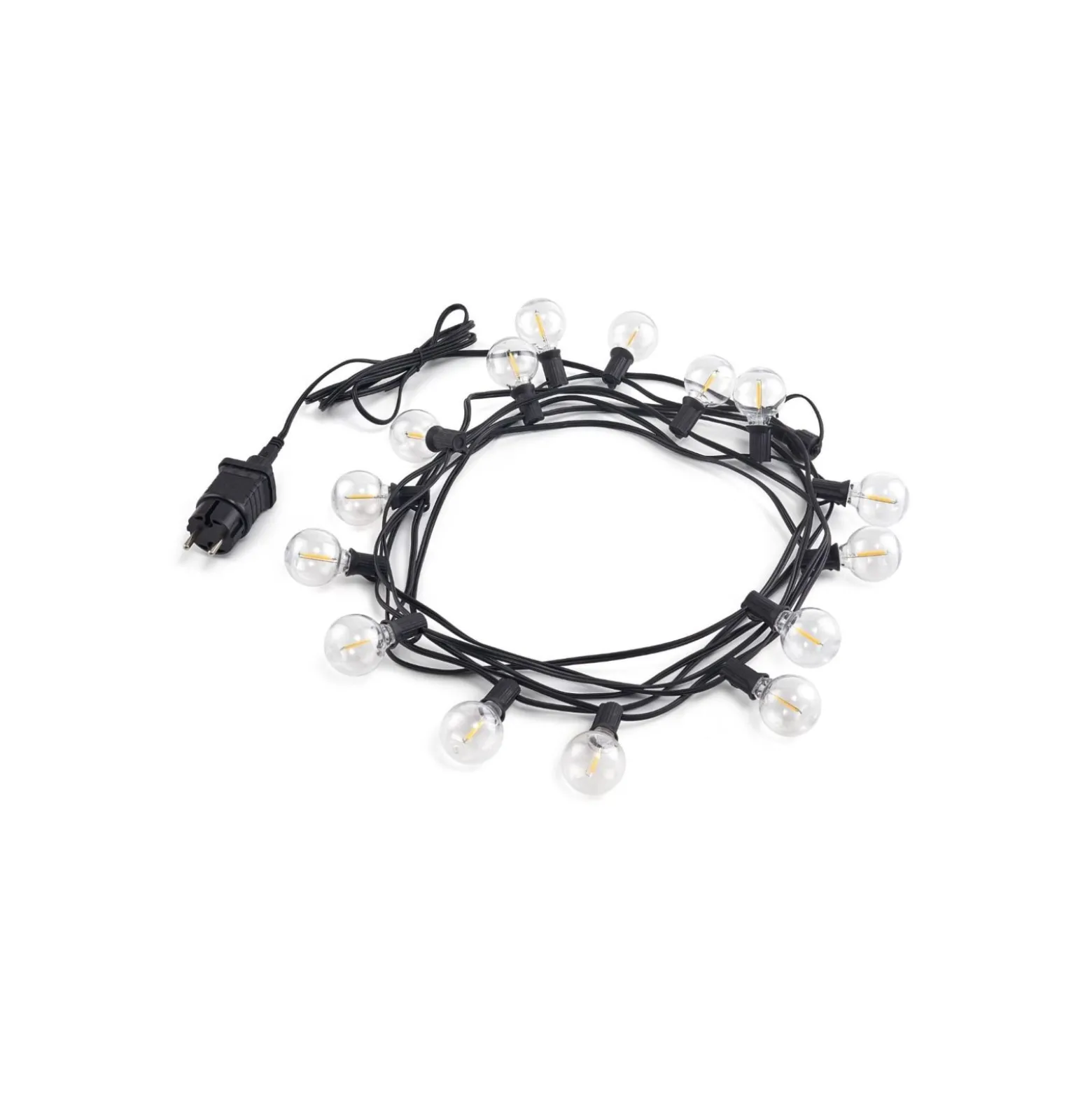 D'Lite Sparkl LED Ljusslinga 4W 250lm - 827 Extra Varm Vit | IP44 - 2x 5m (10m Totalt) - Anslutbar Upp till 25m