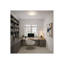 D'Lite Taklampa Luma Vit 22W 2000lm - 827 Extra Varm Vit | IP44 - 42cm