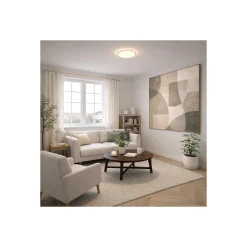 D'Lite Taklampa Luma Vit 18W 1700lm - 827 Extra Varm Vit | IP44 - 29cm