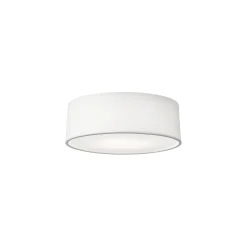 D'Lite Taklampa Lunelle 30cm Textil Vit | Passande för 2x E27