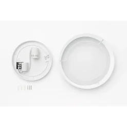 D'Lite Taklampa Lunelle 30cm Textil Vit | Passande för 2x E27
