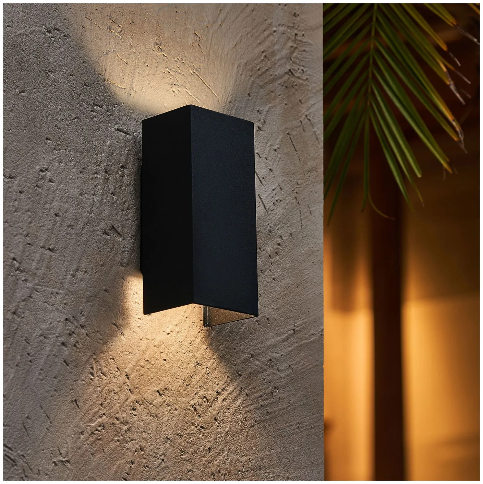 D'Lite Vägglampa Aurora Svart Up & Down 6.5W 500lm - 830-840 CCT | IP54