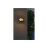 D'Lite Vägglampa Ecco Svart Oval | IP44 - Passande för 1x E27