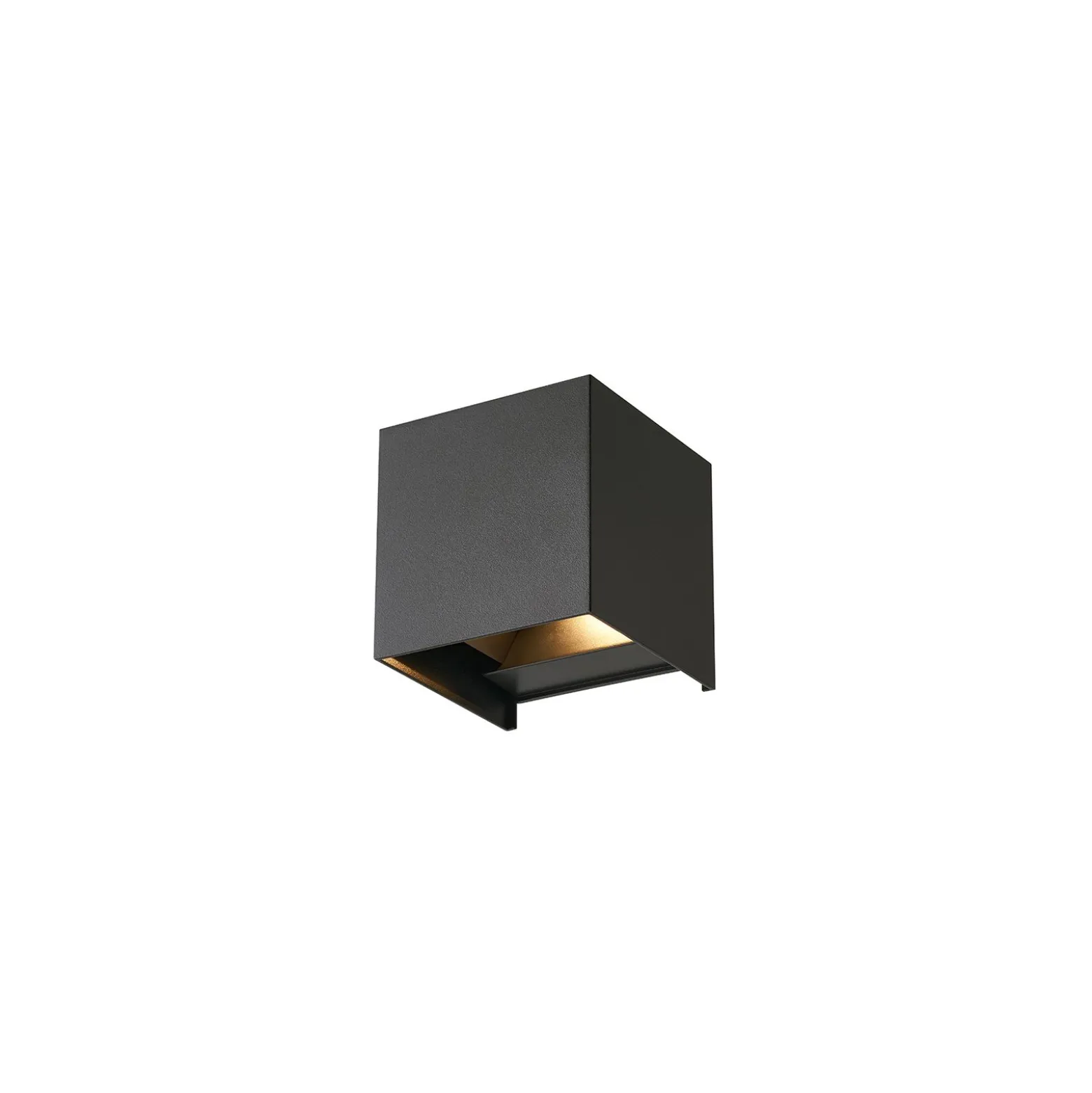 D'Lite Vägglampa Elingen Svart Up & Down 4.9W 480lm - 830 Varm Vit | IP65