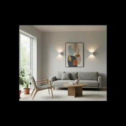 D'Lite Vägglampa Elingen Vit Up & Down 4.9W 480lm - 830 Varm Vit | IP65