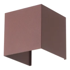 D'Lite Vägglampa Nova Rust Up & Down 4.9W 480lm - 830 Varm Vit | IP54 - Justerbar strålvinkel