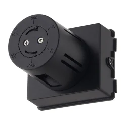 D'Lite Vägglampa Nova Silver Up & Down 4.9W 480lm - 830 Varm Vit | IP54 - Justerbar strålvinkel
