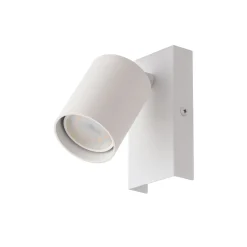 D'Lite Vägglampa Prisma Metall Vit | IP20 - Passande för 1x GU10
