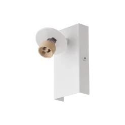 D'Lite Vägglampa Prisma Metall Vit | IP20 - Passande för 1x GU10