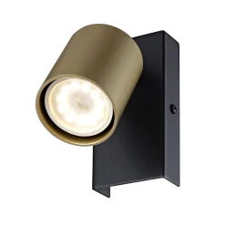 D'Lite Vägglampa Prisma Metall Guld | IP20 - Passande för 1x GU10