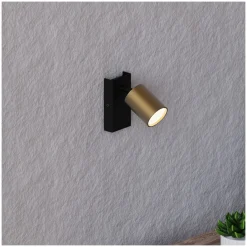 D'Lite Vägglampa Prisma Metall Guld | IP20 - Passande för 1x GU10