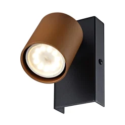 D'Lite Vägglampa Prisma Metall Koppar | IP20 - Passande för 1x GU10