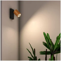 D'Lite Vägglampa Prisma Metall Koppar | IP20 - Passande för 1x GU10
