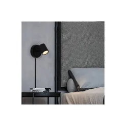 D'Lite Vägglampa Trop Sandig Svart | Passande För 1x GU10